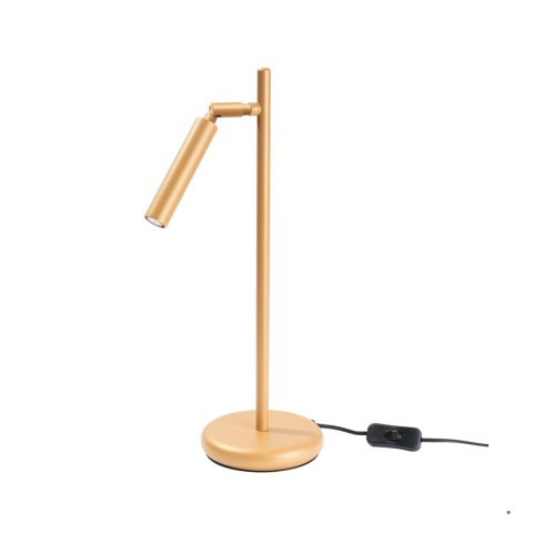 Sollux Lighting Lampa biurkowa PASTELO złota