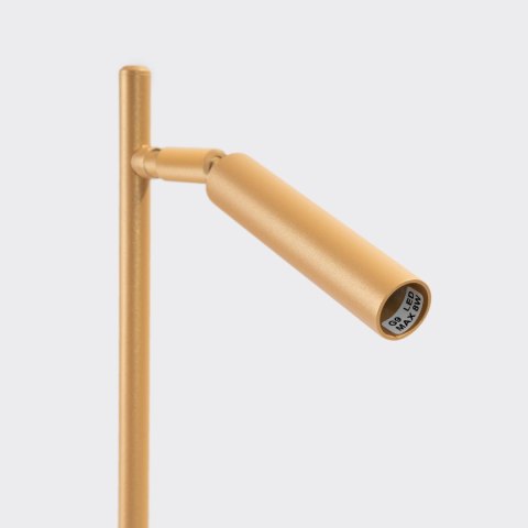 Sollux Lighting Lampa biurkowa PASTELO złota