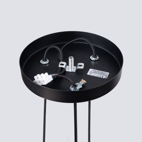 Sollux Lighting Lampa wisząca BLISS 3P czarna