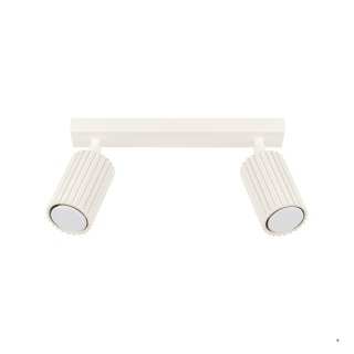 Sollux Lighting Plafon KARBON 2 beżowy