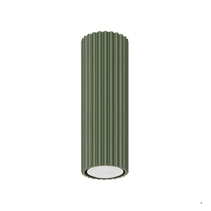 Sollux Lighting Plafon KARBON 20 zielony oliwkowy