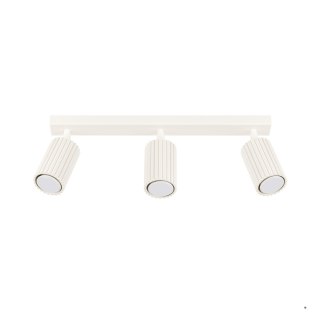 Sollux Lighting Plafon KARBON 3L beżowy