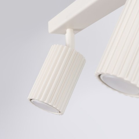 Sollux Lighting Plafon KARBON 3L beżowy