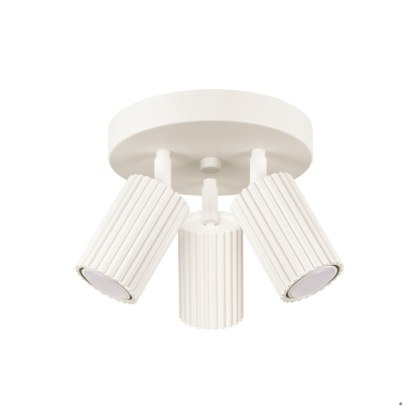 Sollux Lighting Plafon KARBON 3P beżowy