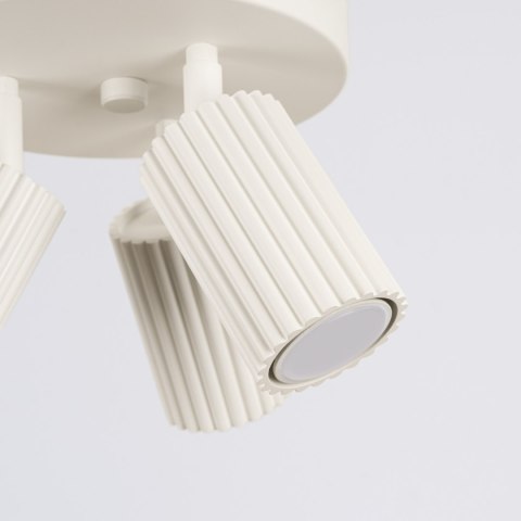 Sollux Lighting Plafon KARBON 3P beżowy