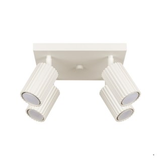 Sollux Lighting Plafon KARBON 4 beżowy