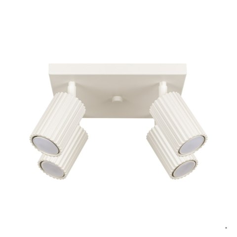 Sollux Lighting Plafon KARBON 4 beżowy