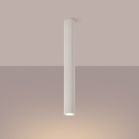 Sollux Lighting Plafon KARBON 60 beżowy