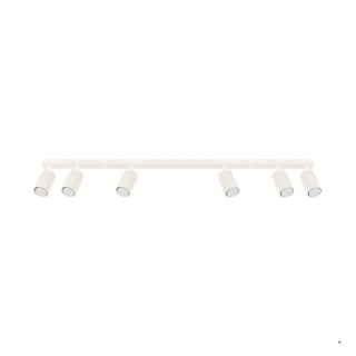 Sollux Lighting Plafon KARBON 6L beżowy