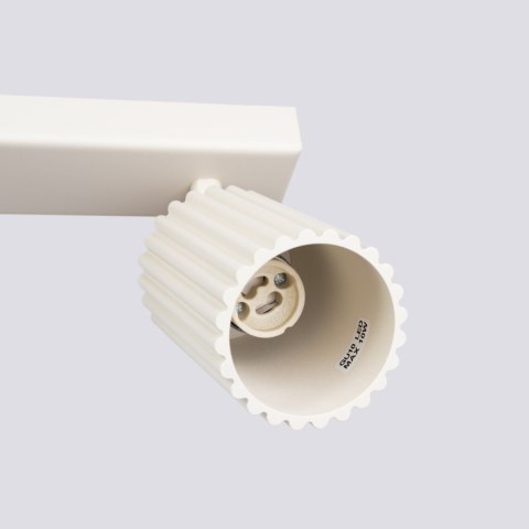 Sollux Lighting Plafon KARBON 6L beżowy