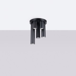 Sollux Lighting Plafon LAGOS 5P czarny
