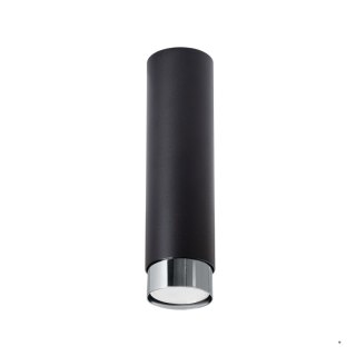 Sollux Lighting Plafon NERO 22,5 czarny/chrom