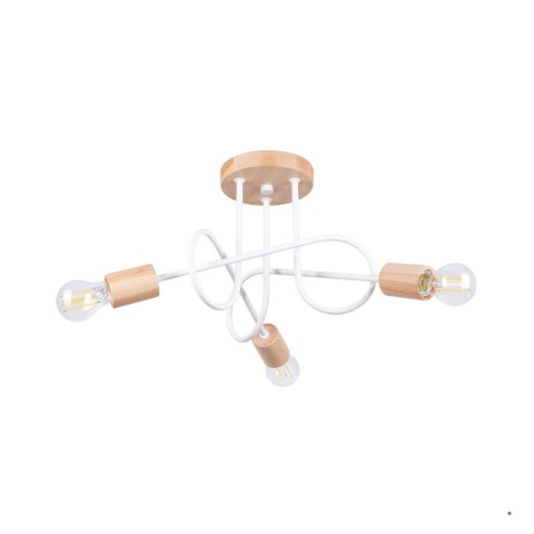 Sollux Lighting Żyrandol EMBER 3 biały