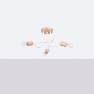 Sollux Lighting Żyrandol EMBER 3 biały