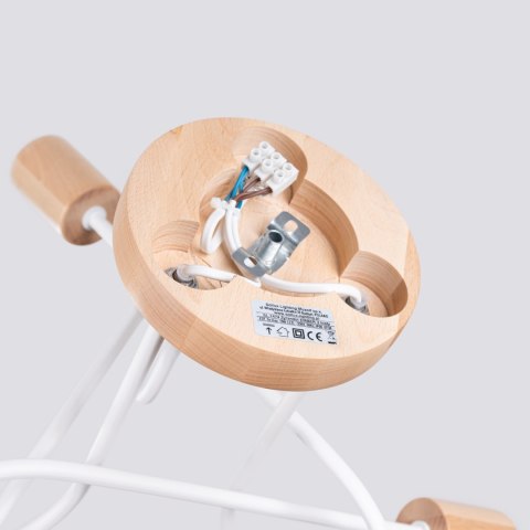Sollux Lighting Żyrandol EMBER 3 biały