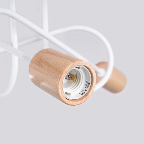 Sollux Lighting Żyrandol EMBER 3 biały