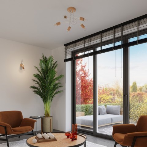 Sollux Lighting Żyrandol EMBER 3 biały