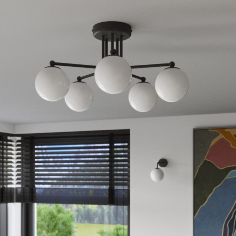 Sollux Lighting Kinkiet ASTRAL 1 czarny
