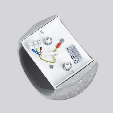 Sollux Lighting Kinkiet GLOBE beton