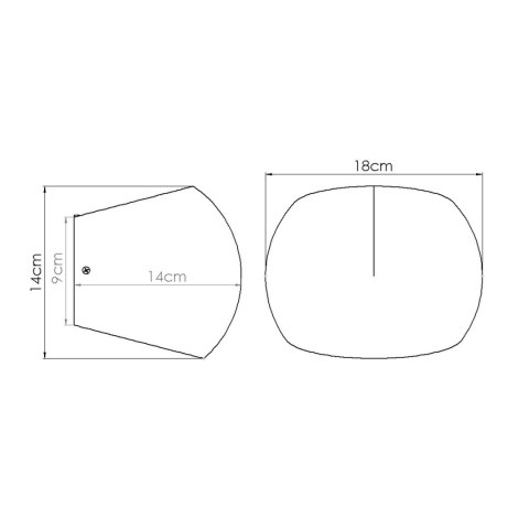Sollux Lighting Kinkiet GLOBE beton