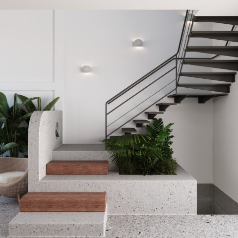 Sollux Lighting Kinkiet GLOBE beton