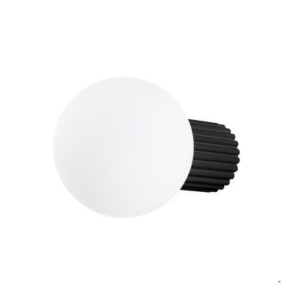 Sollux Lighting Kinkiet HALO czarny IP44