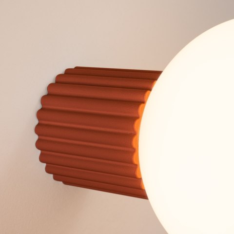 Sollux Lighting Kinkiet HALO ochra czerwona IP44
