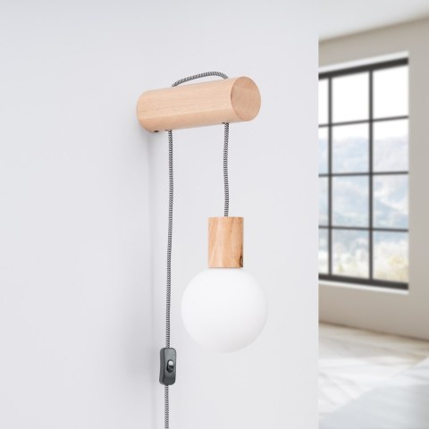 Sollux Lighting Kinkiet NIMBI G9 z włącznikiem