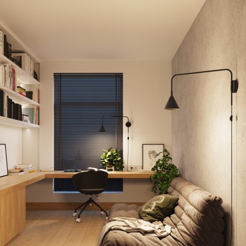 Sollux Lighting Kinkiet NOX czarny