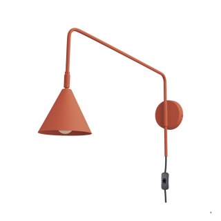 Sollux Lighting Kinkiet NOX ochra czerwona