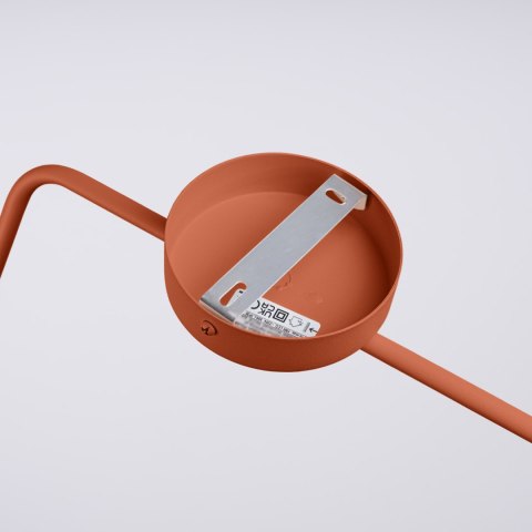 Sollux Lighting Kinkiet NOX ochra czerwona