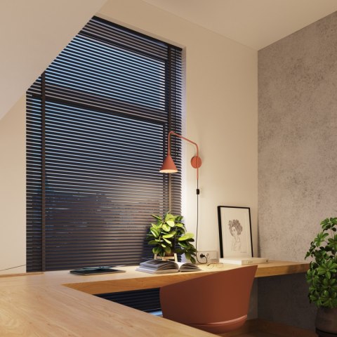 Sollux Lighting Kinkiet NOX ochra czerwona