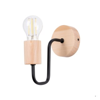 Sollux Lighting Kinkiet TIMBO czarny