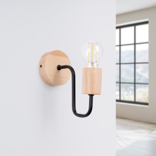 Sollux Lighting Kinkiet TIMBO czarny
