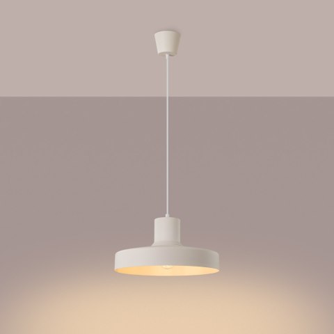 Sollux Lighting Lampa wisząca BILO beżowa