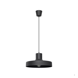 Sollux Lighting Lampa wisząca BILO czarna
