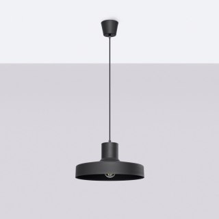 Sollux Lighting Lampa wisząca BILO czarna