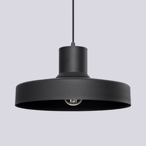 Sollux Lighting Lampa wisząca BILO czarna