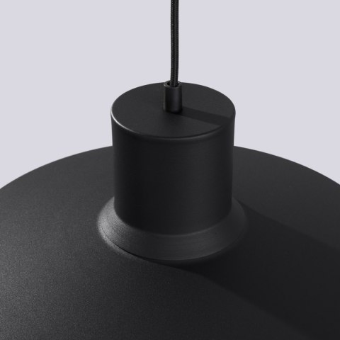Sollux Lighting Lampa wisząca BILO czarna