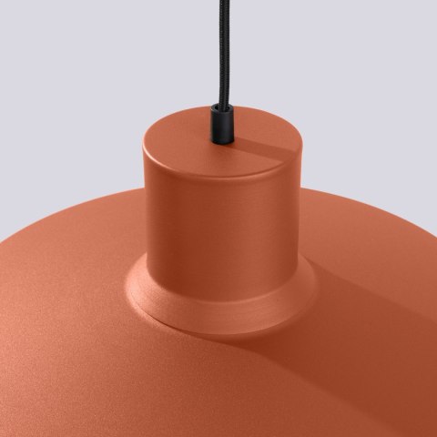 Sollux Lighting Lampa wisząca BILO ochra czerwona