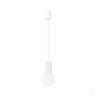 Sollux Lighting Lampa wisząca HALO 1 biała
