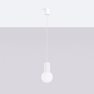 Sollux Lighting Lampa wisząca HALO 1 biała