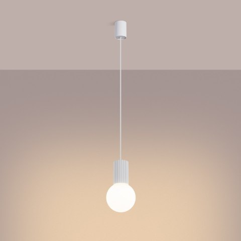 Sollux Lighting Lampa wisząca HALO 1 biała