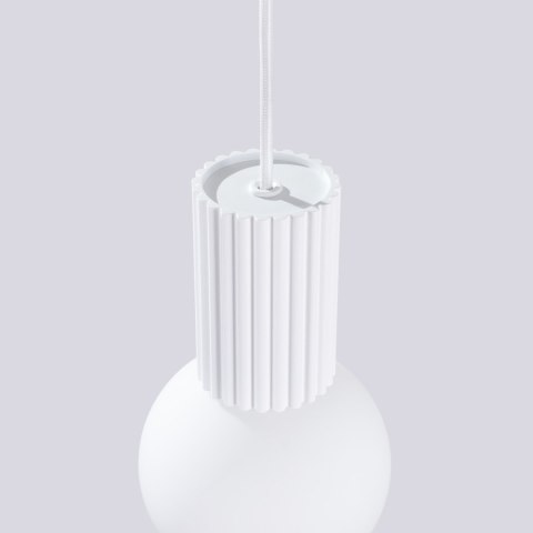 Sollux Lighting Lampa wisząca HALO 1 biała