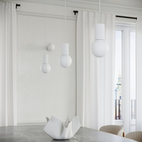 Sollux Lighting Lampa wisząca HALO 1 biała