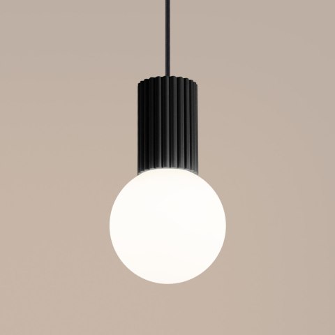 Sollux Lighting Lampa wisząca HALO 1 czarna