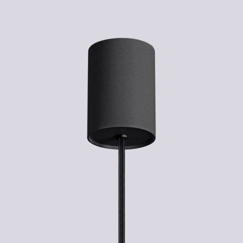 Sollux Lighting Lampa wisząca HALO 1 czarna