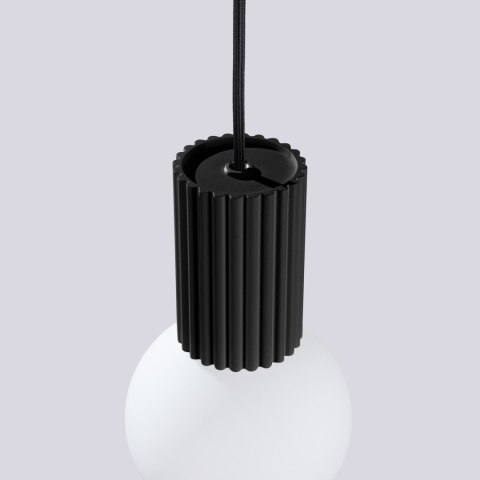 Sollux Lighting Lampa wisząca HALO 1 czarna
