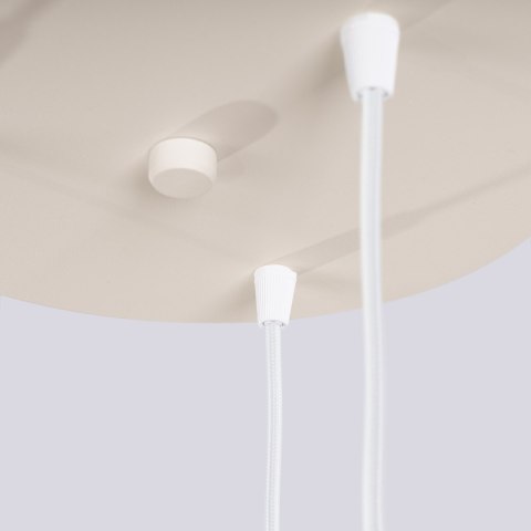 Sollux Lighting Lampa wisząca HALO 3P beżowa