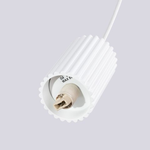 Sollux Lighting Lampa wisząca HALO 3P biała